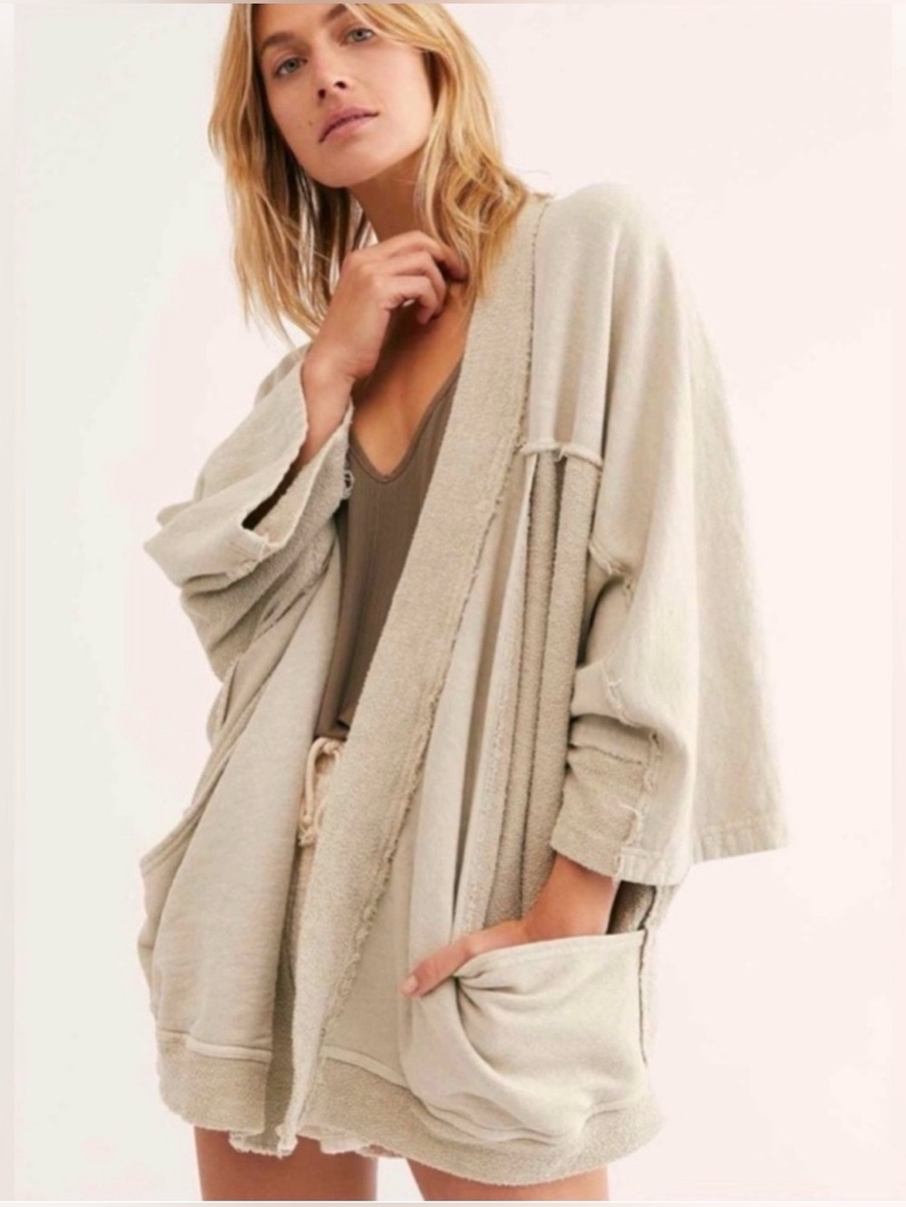 We The Free Deep Pockets Cardi🔥 Oversized XS